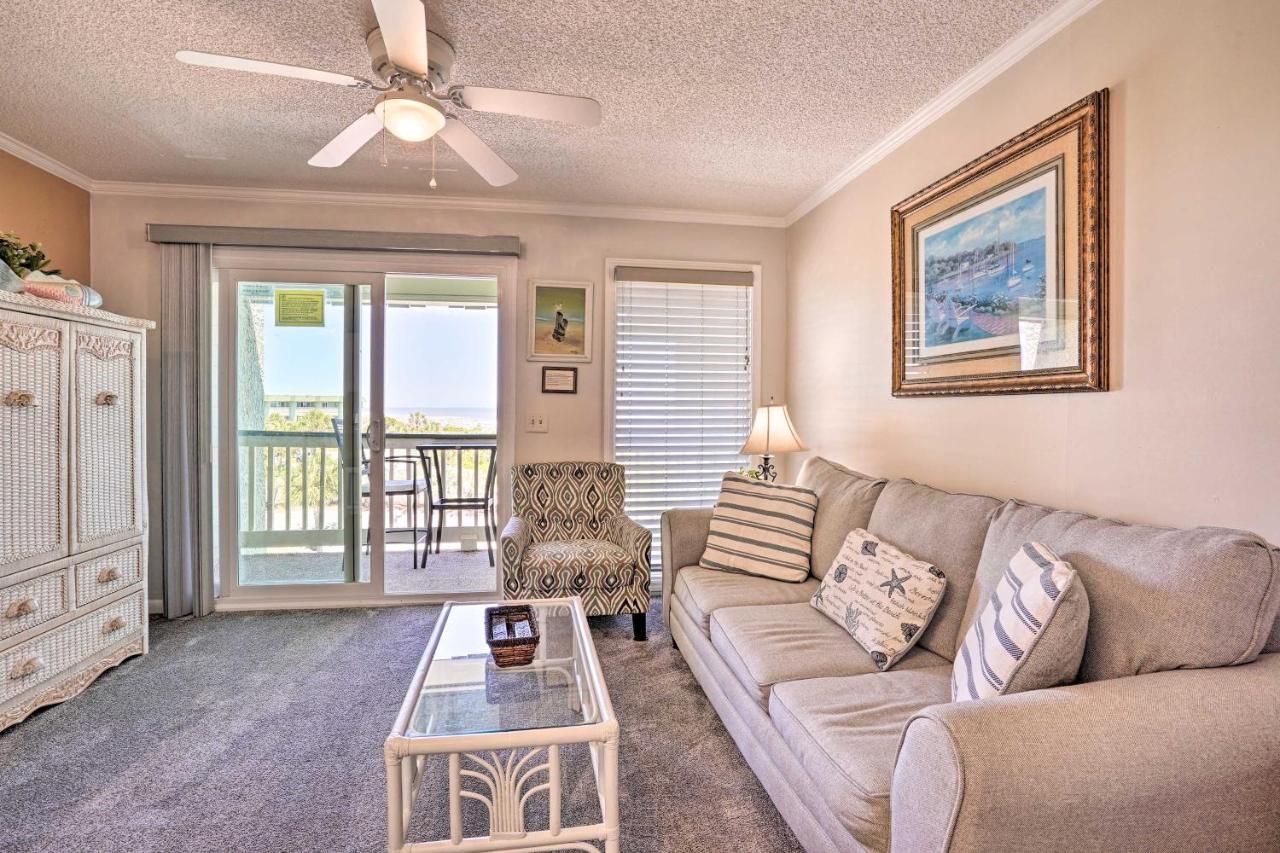 Isle Of Palms Beachfront Condo With Balcony And Pool! エクステリア 写真