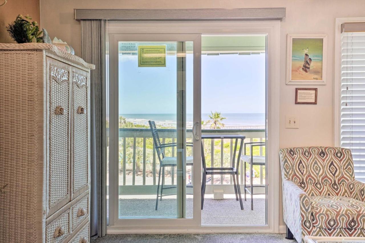 Isle Of Palms Beachfront Condo With Balcony And Pool! エクステリア 写真