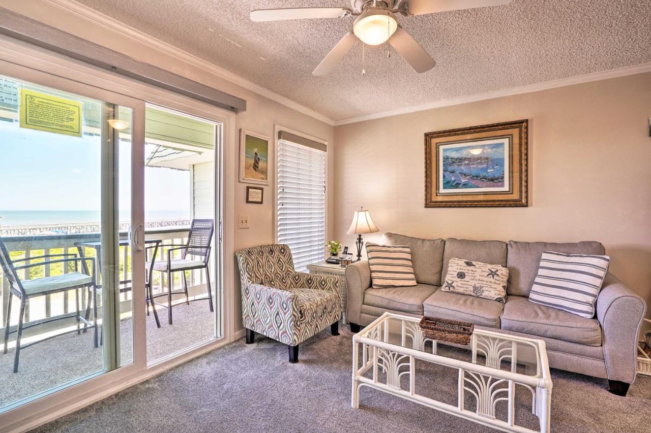 Isle Of Palms Beachfront Condo With Balcony And Pool! エクステリア 写真