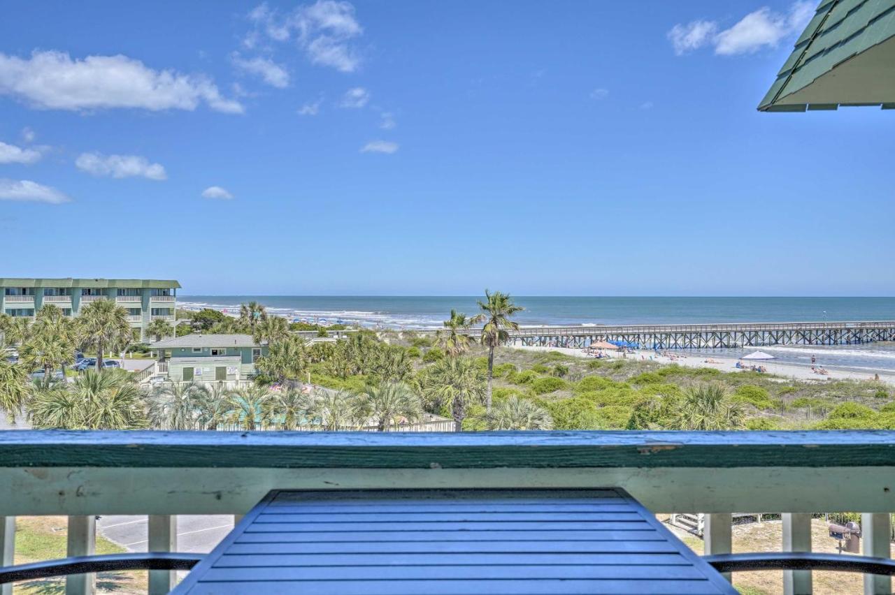 Isle Of Palms Beachfront Condo With Balcony And Pool! エクステリア 写真