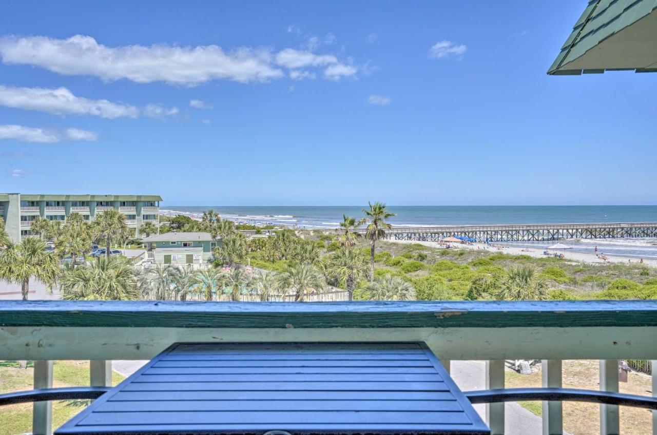 Isle Of Palms Beachfront Condo With Balcony And Pool! エクステリア 写真