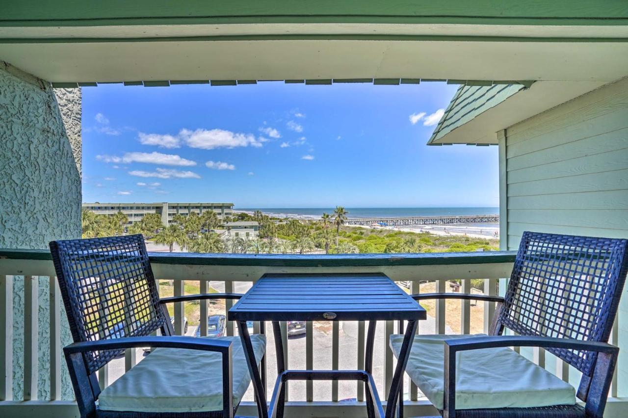Isle Of Palms Beachfront Condo With Balcony And Pool! エクステリア 写真