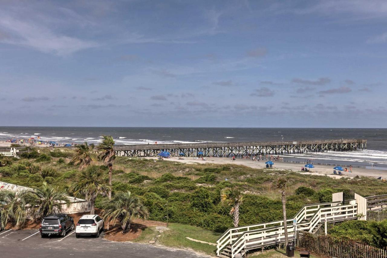 Isle Of Palms Beachfront Condo With Balcony And Pool! エクステリア 写真